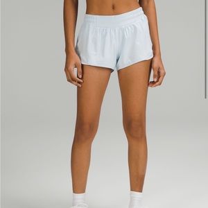 white lulu shorts